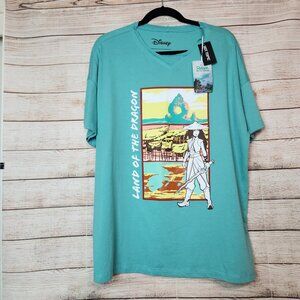 NWT Disney Her Universe Raya Last Dragon T-Shirt Women 2X Land Of The Dragon